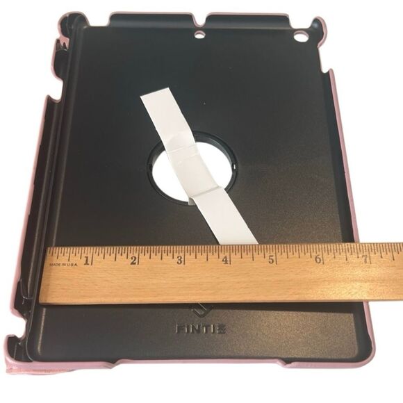 Ipad Rotating Case with Pencil Holder for 10.2 Inch Ipad Rose New - Picture 3 of 12